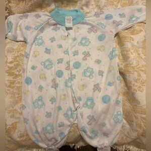 Adorable Pastel Print Kids One Piece